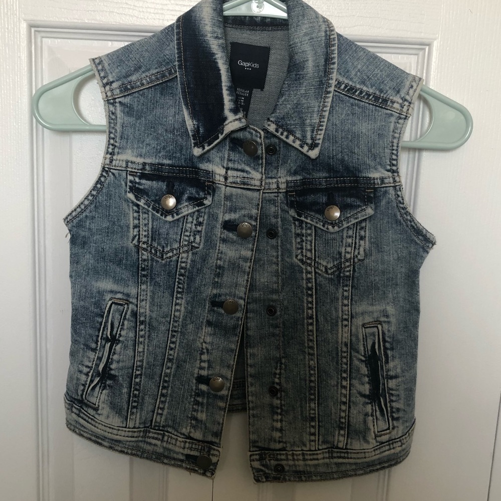 Girls Jean vest